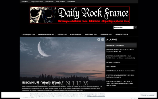 Daily rock | Daily Rock France Toute l’actualité du rock en France