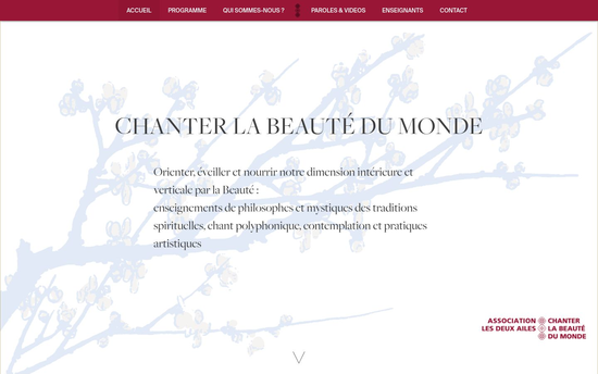 Chanterlabeautedumonde | Chanter la beauté du monde