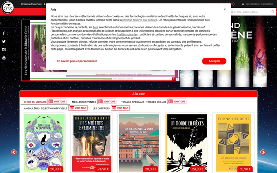 Librairie critic | LibrairieEditions Critic / vieux fourneaux, dargaud, dupuis, soleil, delcourt, glénat, vents d’ouest, editions critic, pocket, 10/18, j’ai lu, trone de fer, GRR Martin, Damasio,
