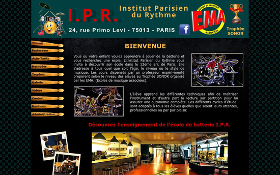 Iprparis | Ecole de batterie IPR Paris 13ème