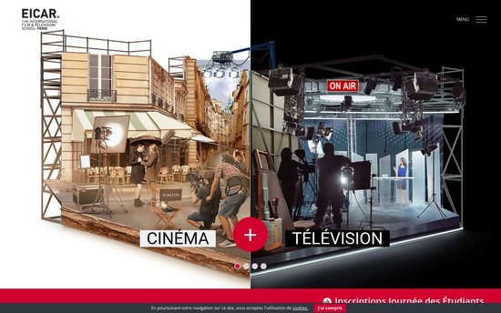 Eicar | École de cinéma EICAR Métiers du cinéma et de l’audiovisuel