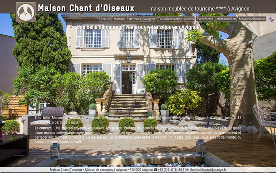 Maisonchantsdoiseaux | Maison Chant d’Oiseaux Maison de vacances à Avignon
