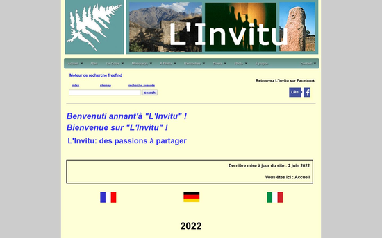 L invitu | L’invitu Des passions à partager Site de JC Casanova