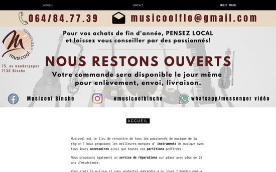Musicool | Bienvenue Musicool Binche