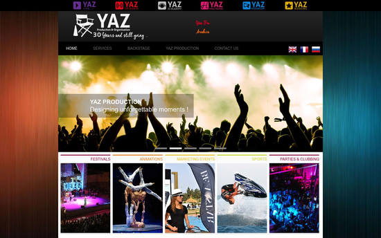 Yazproduction | YAZ PRODUCTION & ORGANISATION Events Concerts Festivals