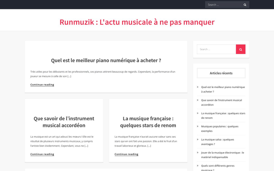 Runmuzik | Runmuzik  L&rsquo;actu culturelle à ne pas manquer