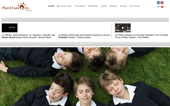 Petits chanteurs | Pueri Cantores France