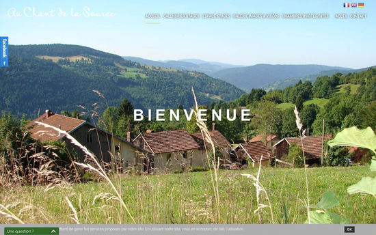 Au chant de la source | Au Chant de la source La Bresse Stages et Ressourcement