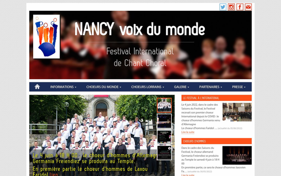 Chantchoral | Concert d’ouverture 2020 ça va swinguer Bienvenue sur le site des rencontres internationales de chant choral, Nancy voix du monde